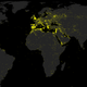 Illustration for article titled This Map Shows the World of Wikipedia Broken Down by Languages